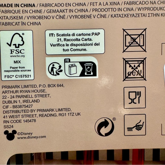 NWT. Disney Primark munchlings straws 4 pack. Adorable twisty plastic straws - Picture 11 of 16